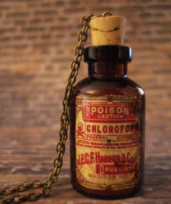 buteleczka chloroformu